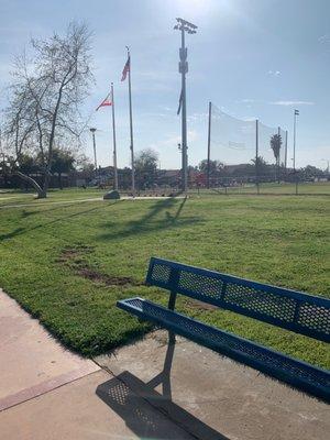 Playground And Baseball Field