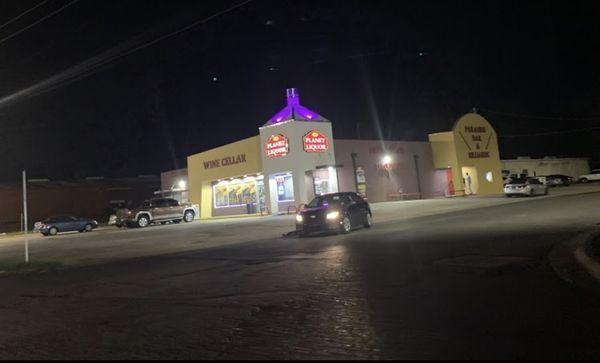 Planet liquor and wine store in west Monroe, Louisiana