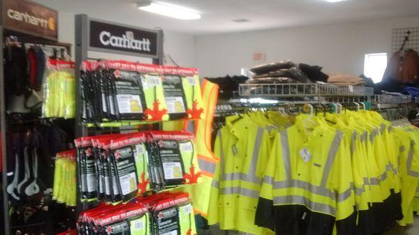 Carhartt Clothing including fire retardant clothing