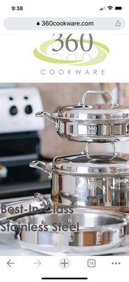 Quality Professional Cookware with no stick and medium heat and best food perfection