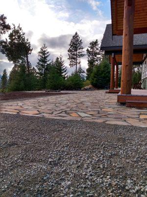 Custom Mixed Flagstone Colors