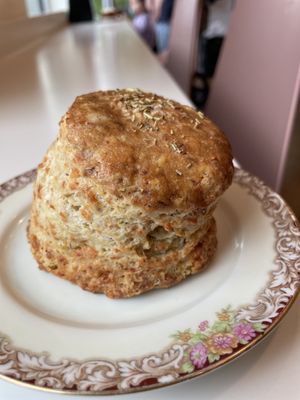 Garlic and Rosemary Scone