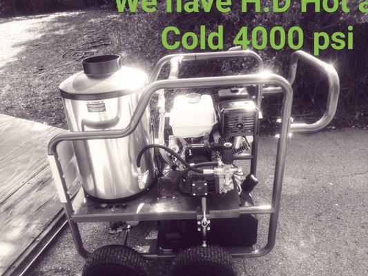 HD Heating Pressure washer! CLEANING KING!!