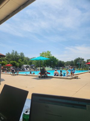 A summer swim day at Holly Oaks!