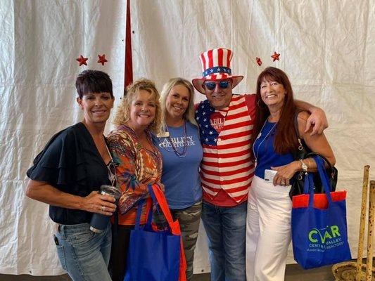 Fun at the 2019 CVAR Modesto TradeShow