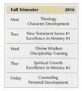 Classes begin Sept. 12th!  calvarycathedral.org