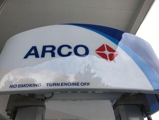 The Chevron has now changed to an Arco