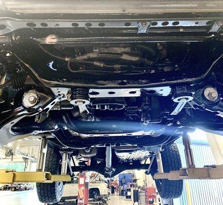 Undercarriage coating