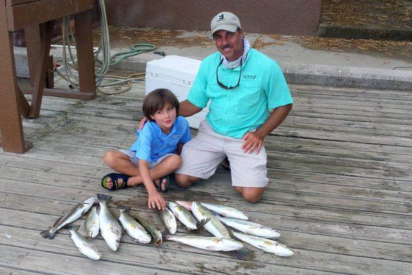 Bay Fishing with Captain Jack Barton.