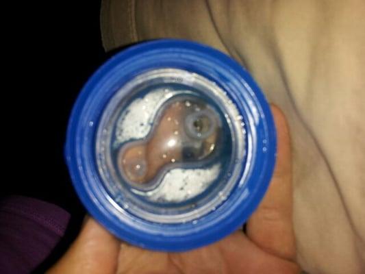 the provided Sippy cup lid was covered in BLACK MOLD