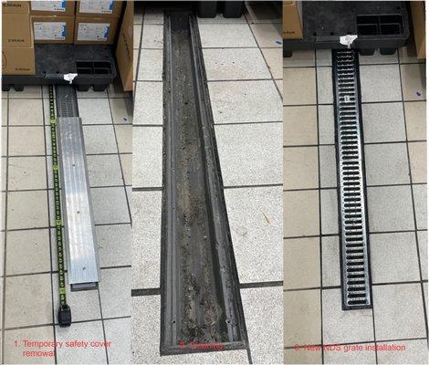 Commercial NDS Drain Grate replacement