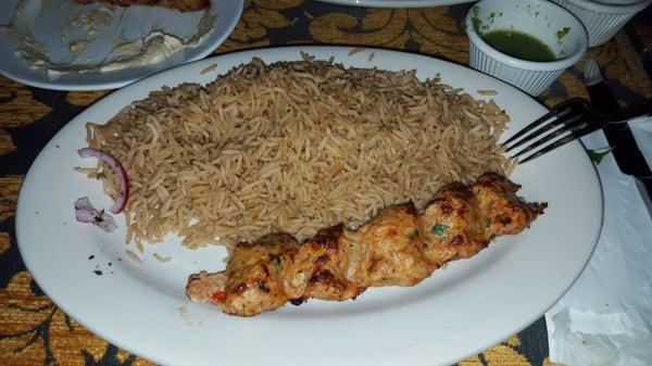 Chicken kofta kabob