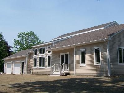 This spacious jumbo cape  in North Stonington, CT was the first home that certification through the NAHB Green Building Progr...