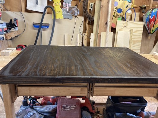 Handcrafted Wooden top for dog kennels