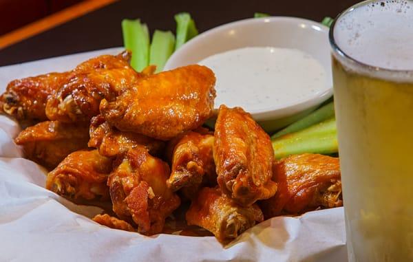 Wings are 50¢ Each M-F; 3-6pm