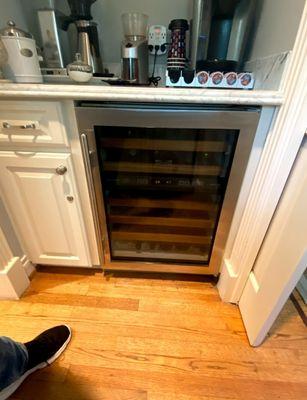 U-Line wine cooler