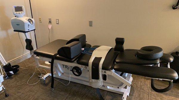 Spinal decompression for disc