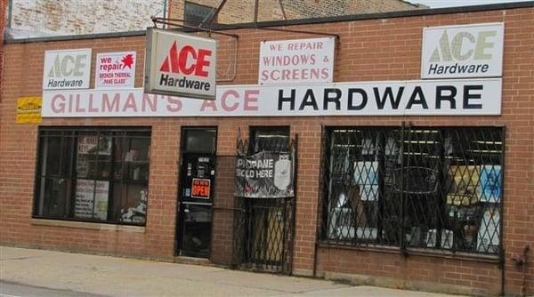 No special glossy MadMen front. Just an honest business with a no-nonsense storefront. :)