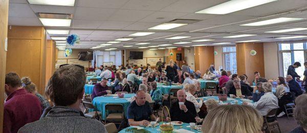 The Palm Sunday Pancake breakfast is the best!