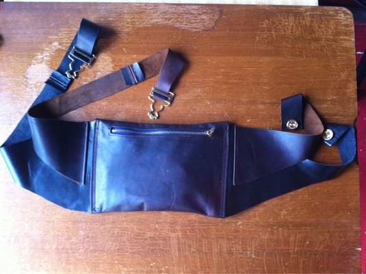 Custom pouch by B.E.B. and Son