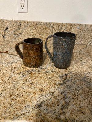 Post glazed mugs (finished product!)