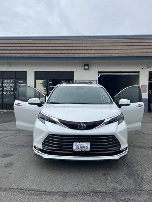 Sienna tinted with smoked headlights