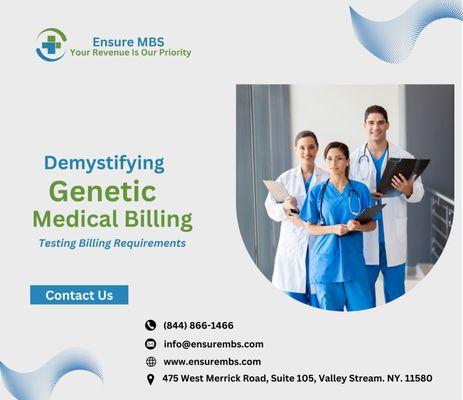 Genetic medical billing and counseling is an imperative discipline in the healthcare industry that provides information regarding genetic co