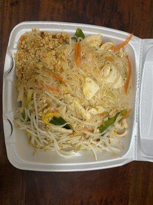 Pad Thai w/ chicken