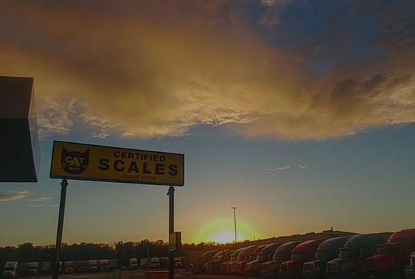 awesome clouds and skies Just before Sunset and directly behind me is a rainbow as thunder storms moved off