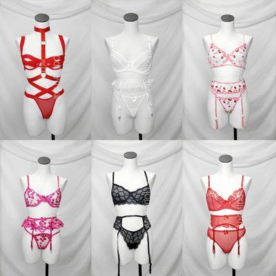 Lingerie Sets - Sexy Lingerie With Garters
Valentine's Day Collection