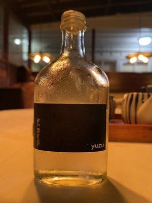 Yuzu sake