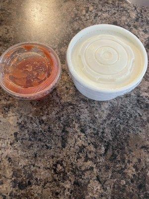 A side of salsa compared to queso I was charged $10 for