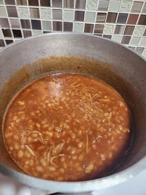 Baked Beans on Friday and Saturday only