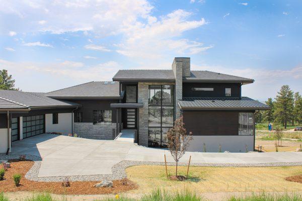 Custom New Build home we did the wiring on from the ground up with stunning light fixtures throughout.