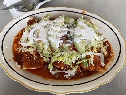 Ground beef Enchiladas