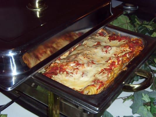 Our four cheese lasagna.