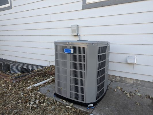 American standard 16 seer 3 ton