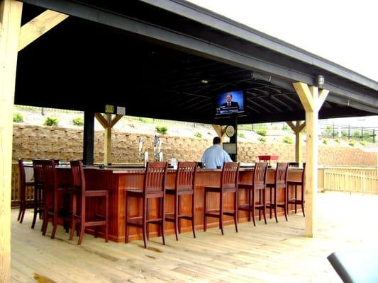 Open Air RV Bar on Deck