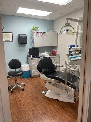 Dental hygiene room