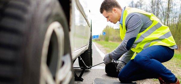 Flat Tire assistance in San Jose