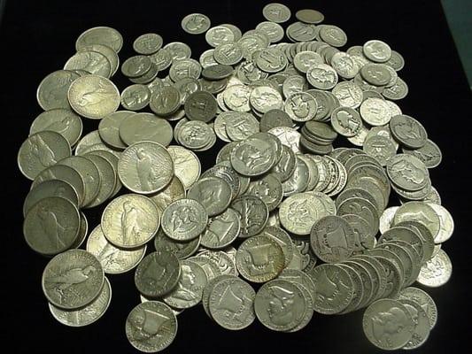 BUY & SELL US 90% SILVER COINS