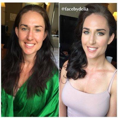 Email DeliaPrucz@gmail.com to recreate this look for you! More information available at FaceByDelia.com or on Instagram at @FaceByDelia