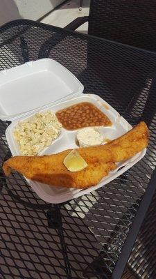 Fish Fry with 2 sides