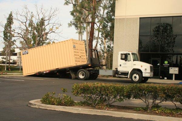 Portable Storage delivered to San Diego, Orange County, Los Angeles, Riverside & San Bernardino