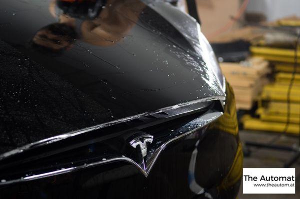 Tesla Model S - paint protection film install