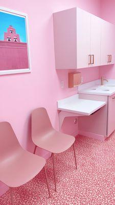 The chicest exam rooms ever!