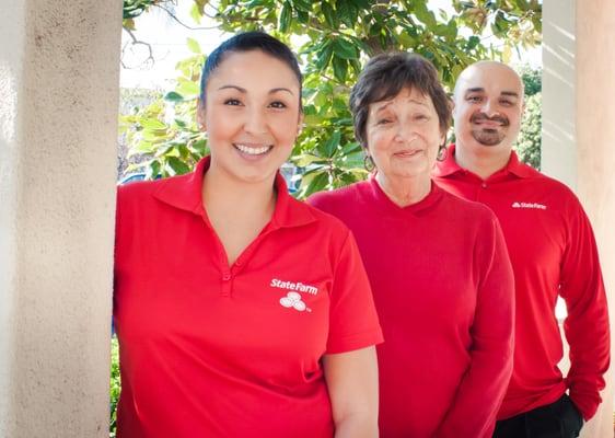 Team photo - Mayra Romero, Ralph Velasquez and Rosie Ament.