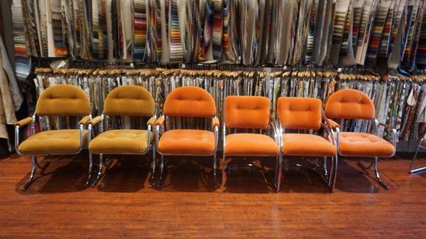 Set of Midcentury Modern Office chairs by designers @wallforapricots