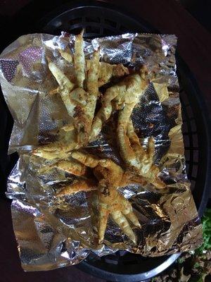 Chicken feet