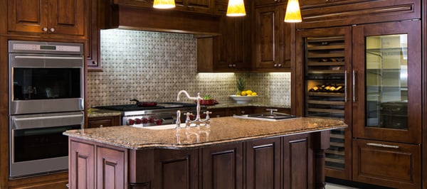 Rustic and gorgeous demo kitchen